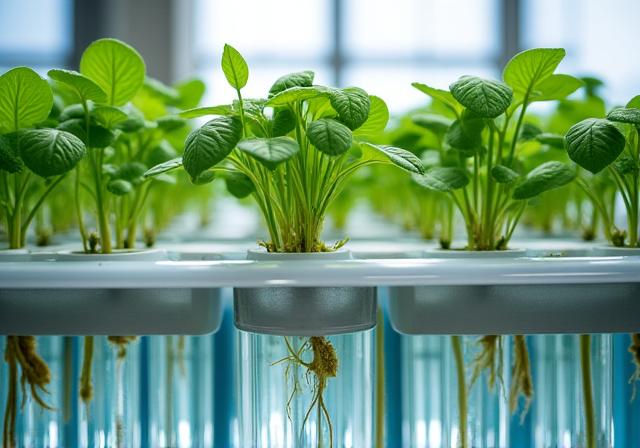 Water-efficient hydroponic system